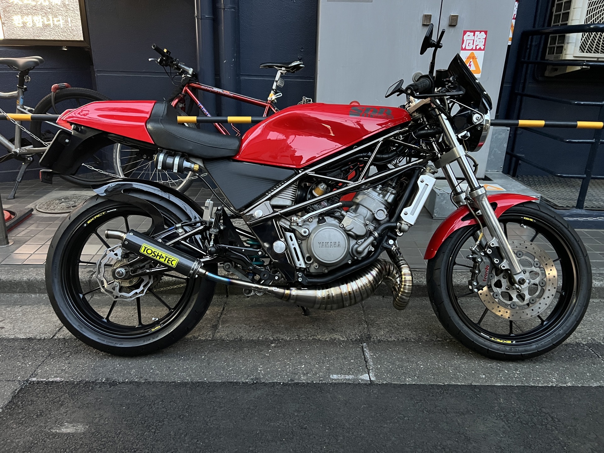 トシテック ヤマハ SDR200 リアエンジンサブマウントKIT